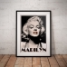 Hollywood Photographic Poster - Marilyn Portrait 